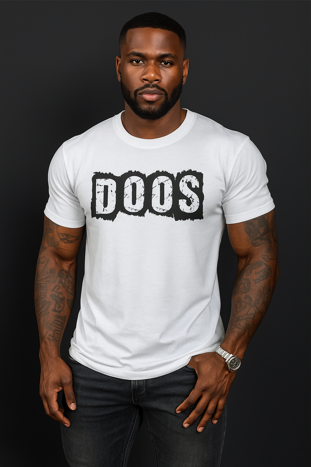 DOOS™ Rugg Men's Crew Neck T-Shirt