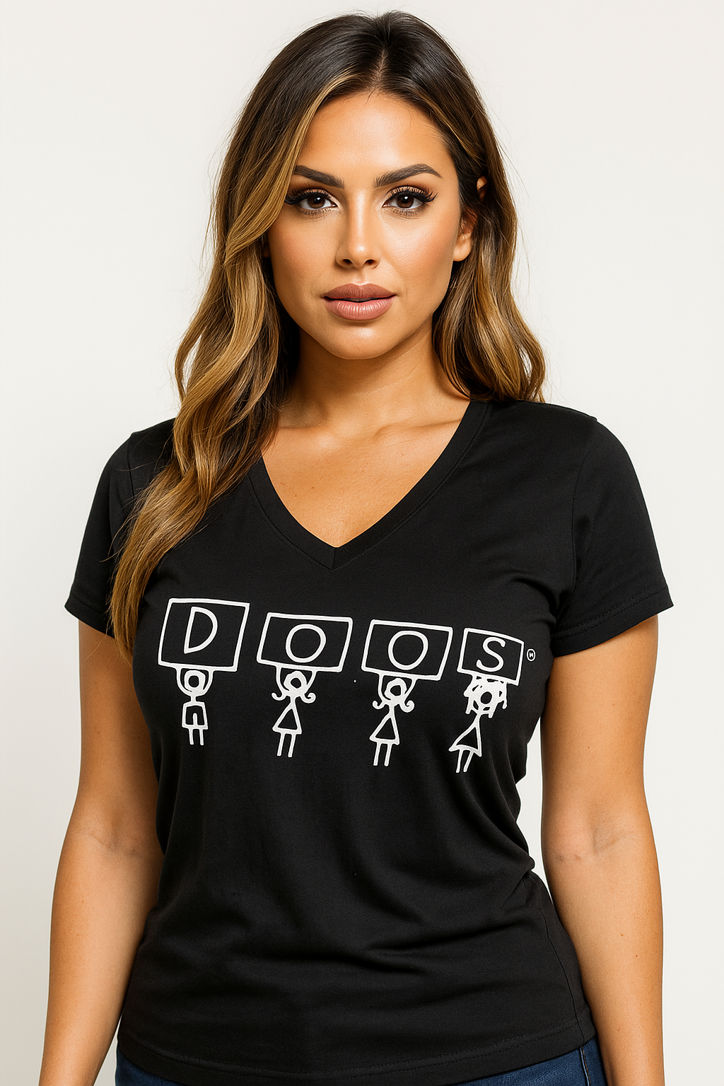 DOOS™ Joy V-Neck T-Shirt