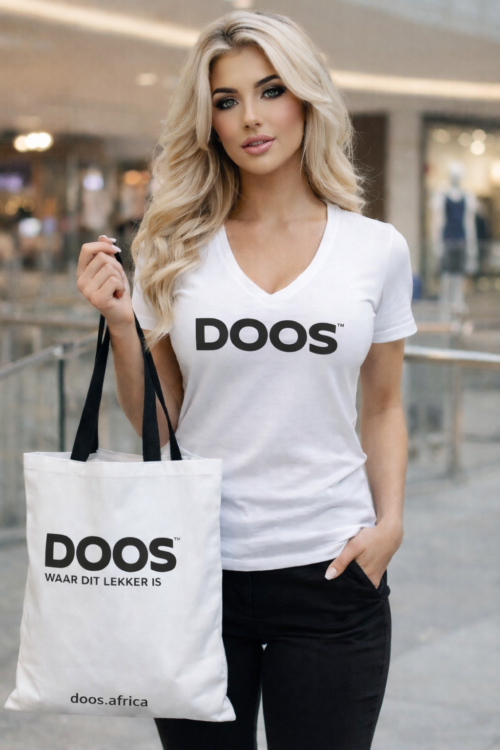 DOOS™ “Waar Dit Lekker Is” Shopper Bag