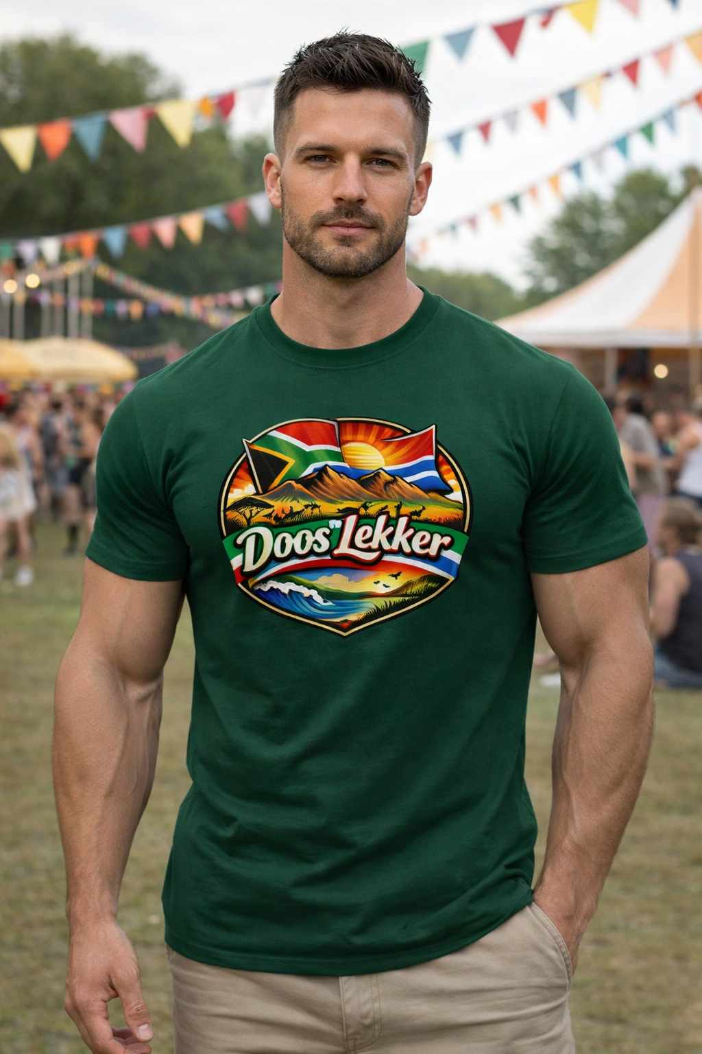DOOS™ Lekker Africa Crew Neck T-Shirt