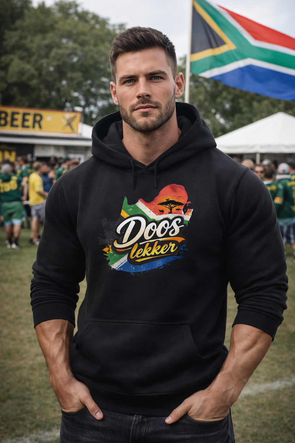 DOOS™ Lekker Africa Vibe Unisex Hoodie