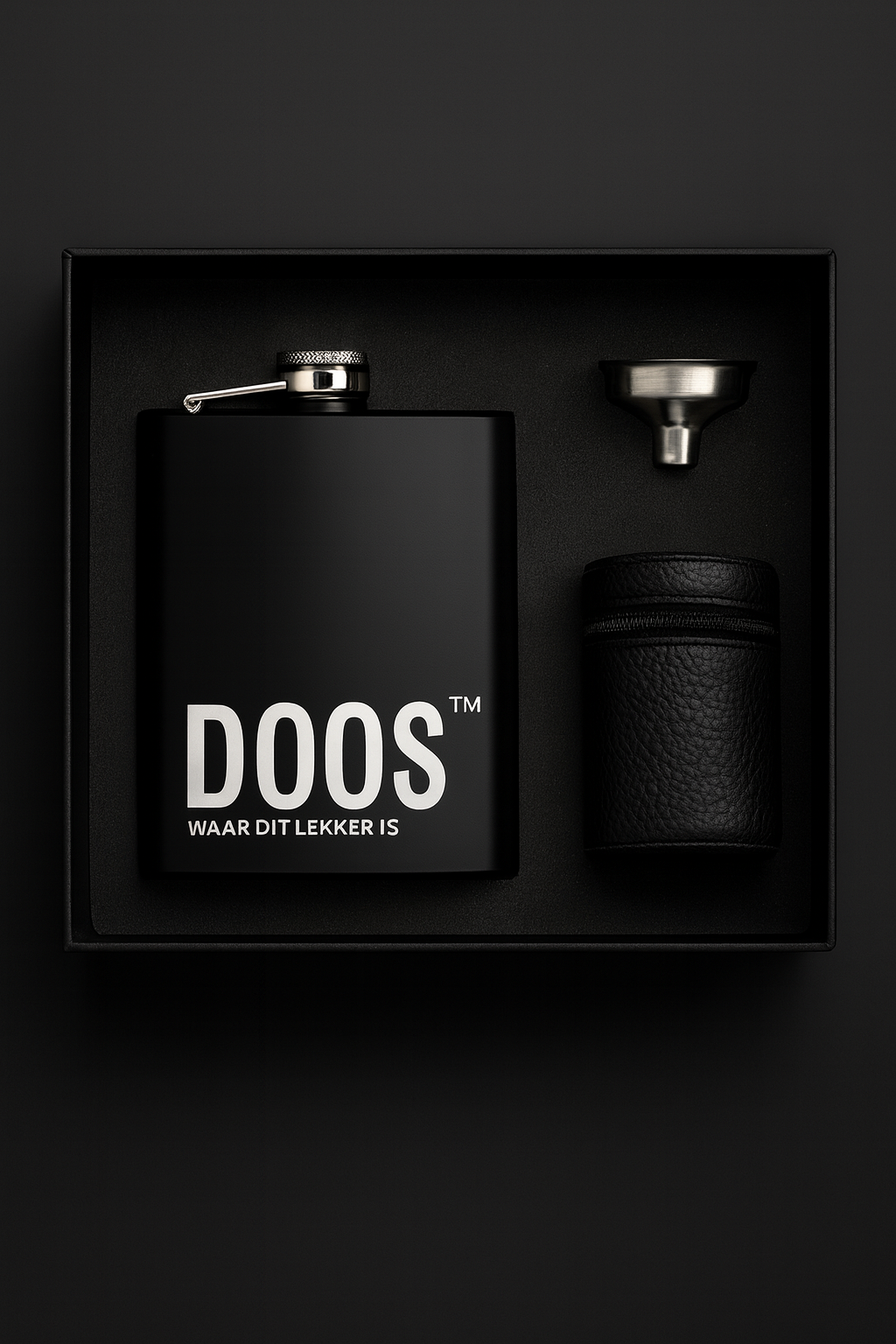 DOOS™ Flask – Premium Stainless Steel Flask Set